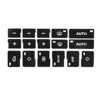 Autocollants Boutons Voiture Compatible Avec A4 Pour B6 Pour B7 2000-2004 Autocollant Réparation Pour Bouton Climatisation Automobile Accessoires Décoratifs Pour Climatisation