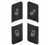 Autocollants Boutons Voiture Compatible Avec Benz Pour Pour W212 2010 2011 2012 2013 2014 2015 1 Ensemble Couvercle Bouton Commutation Déverrouillage Porte Voiture Accessoires