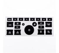 Autocollants Boutons Voiture Compatible Avec C&evrolet Pour Tahoe 2006-2015 Bouton Commande Tableau Bord Voiture Autocollants Réparation Autocollant Accessoire Décoratif Intérieur
