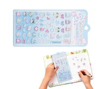 Autocollants Bulles Mignons | Drôles Décalcomanies Réutilisables 3D - Autocollants Adhésifs Décoratifs Animaux,Pour Anniversaire Noël Cadeaux De Fête Scrapbooking