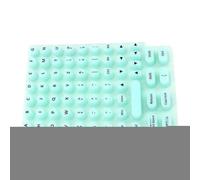 Autocollants Bulles pour Clavier - Étiquettes pour Dactylographie | de Protection en Silicone Adhésive Réutilisable pour Les Claviers des Ordinateurs de Bureau, des Portables et