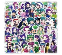 Autocollants Carnets L'Apothicaire, 53 Pcs Maomao Anime Figurine Vinyle DIY Stickers Imperméable Pour Fête, Scrapbooking Ordinateur Portable Skateboard Pour Étudiants Adolescents