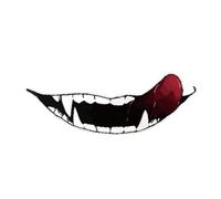 Autocollants Casques Drôle Réfléchissant - Moto Vélo Décalcomanie, Véhicule | Evil Smile Autocollant décoratif pour voiture, moto, casque rigide, casques, boîte à outils, ordinateur portable