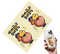 Autocollants Cheval - Lot de 2 Décalques Animaux Doux,Autocollant 3D Étanche | Pour Gourde, Album, Récompense Scolaire, PC Portable, Skate