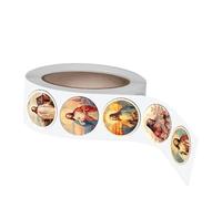 Autocollants Chrétiens - Décalcomanies Autoadhésives,Autocollant en Rouleau Jésus Christ,Pour Femmes, Journaling, Laptop, Guitare, Ordinateur, Téléphone, Skateboard, Bagages, Loisirs Créatifs