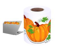 Autocollants citrouille pour | Rouleau d'autocollants d'Halloween - Enveloppes autocollantes, artisanat d'automne, citrouille Jack O Lantern pour activités d' , décoration de