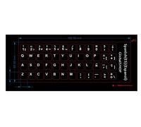 Autocollants Clavier QWERTY Espagnol pour Ordinateur Portable