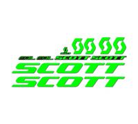 Autocollants Compatible Avec Aveccadre Veló Scott Foil