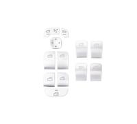 Autocollants Compatible Avec Benz AB Pour GLA GLB Pour CLA Classe W177 W247 X247 2020 2021 2022 2023 2024 Autocollant Pour Couvercle De Bouton De Lève-vitre De Voiture