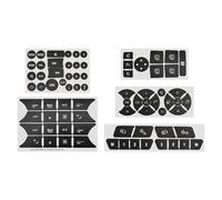 Autocollants Compatible Avec Benz W204 S204 C204 R172 W218 W212 C207 A207 R231 W176 W246 Autocollants Réparation Pour Boutons Vitres Voiture Radio Climatisation Accessoires