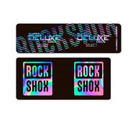 Autocollants compatible avec de amortisseur de vélo Rock Shox SUPER DELUXE COIL SELECT 2020