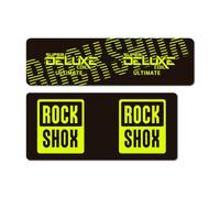 Autocollants Compatible Avec De Amortisseur De Vélo Rock Shox Super Deluxe Coil Ultimate 2020