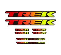 Autocollants Compatible Avec De Cadre De Vélo Trek Factory Racing Degradado