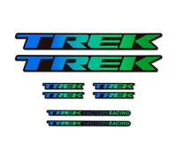 Autocollants Compatible Avec De Cadre De Vélo Trek Factory Racing Degradado