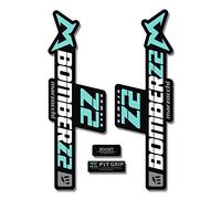 Autocollants compatible avec de fourche de vélo e-bike Marzocchi Bomber Z2 2019-2020