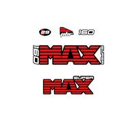 Autocollants Compatible Avec De Fourche De Vélo Lefty Cannondale Supermax 160 Pbr 29