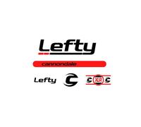 Autocollants Compatible Avec De Fourche De Vélo Lefty Cannondale Xlr 26" Mod-2