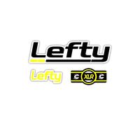 Autocollants Compatible Avec De Fourche De Vélo Lefty Cannondale Xlr Borde Blanco 26