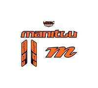 Autocollants Compatible Avec De Fourche De Vélo Manitou Mattoc Expert 26