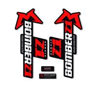 Autocollants Compatible Avec De Fourche De Vélo Marzocchi Bomber Z1