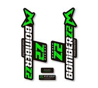Autocollants compatible avec de fourche de vélo Marzocchi Bomber Z2 2019-2020