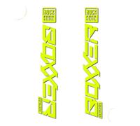 Autocollants Compatible Avec De Fourche De Vélo Rock Shox Boxxer Ultimate 2020 Troquelado