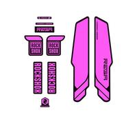 Autocollants Compatible Avec De Fourche De Vélo Rock Shox Reba Mod-6 29