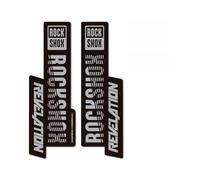 Autocollants compatible avec de fourche de vélo Rock Shox Revelation 2019