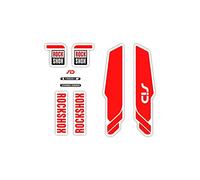 Autocollants compatible avec de fourche de vélo Rock Shox sid blanc 29''