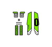 Autocollants Compatible Avec De Fourche De Vélo Rock Shox Xc30 Blanco 29