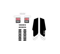 Autocollants Compatible Avec De Fourche De Vélo Rock Shox Xc30 Negro Y 29