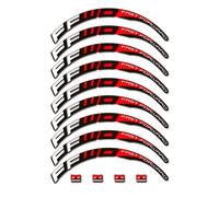 Autocollants Compatible Avec De Jante De Vélo De Route Fast Forward F5r Mod- 2 50mm