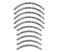 Autocollants compatible avec de Jante de vélo de route Fulcrum Racing Quattro 35mm