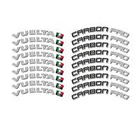 Autocollants compatible avec de Jante de vélo de route Vuelta Carbon Pro 55mm