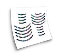 Autocollants compatible avec de Jante de vélo VTT Bontrager Line Elite 30 MTB 29"