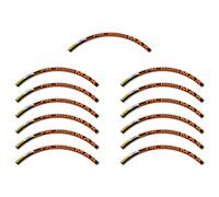 Autocollants Compatible Avec De Jante De Vélo Vtt Mavic Crossmax Elite Mtb 29