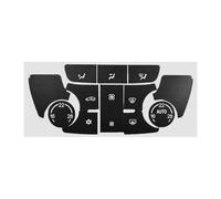 Autocollants Compatible With Buick Encore Verano 2012 2013 2014 2015 2016 2017 Car AC Button Repair Decal Stickers Climate Control Switch Accessories