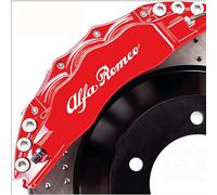 Autocollants compatibles avec Alfa Romeo pour étriers de frein Giulietta Giulia Mito stelvio 159 156 (Blanc)