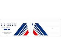 Autocollants compatibles avec Lego Concorde Air France TBS116