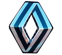 Autocollants compatibles avec l'emblème chromé du Talisman et Espace V. Adhésif à coller sur l'emblème chromé