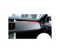 Autocollants Console Centrale Voiture Garniture Couverture Panneau Décoration Passager Console Centrale Conduite Manuelle Pour Land Pour Rover Pour Range Pour Rover Sport 2014-2020(Red)