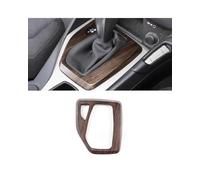 Autocollants Console Centrale Voiture Pour X1 E84 2010-2015 LHD Intérieurs ABS Car Styling Console Centrale Panneau Changement Vitesse Couverture Cadre Garniture(Pine Wood Style A)