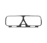 Autocollants Couverture Intérieure Ventilation Centrale Décoration Voiture Pour VW Pour Scirocco R 2009-2016(Noir)