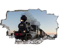 Autocollants D’Art Mural 3D Effet Spécial Vue à L’extérieur du Mur Fissuré Décalcomanies Murales Décoratives Amovibles en Vinyle Bricolage Salon Chambre Murale Locom, 80x125cm