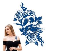 Autocollants d'art corporel, décalcomanies du corps semi-permanentes,Autocollants de bras réalistes à l'épreuve de sueur - Fournitures de fête créatives, décalcomanies durables pour les festivals de m