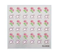 Autocollants D'art 'ongle 5D Décalcomanies 'amour Accessoires De Conception Auto-adhésifs Breloques 'halloween Autocollant Décoration Autocollant Dessin Animé