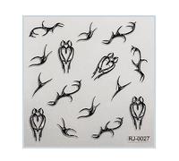 Autocollants D'art 'ongle 5D Décalcomanies 'amour Accessoires De Conception Auto-adhésifs Breloques 'halloween Autocollant Décoration Autocollant Dessin Animé