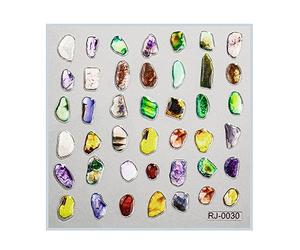 Autocollants D'art 'ongle 5D Décalcomanies 'amour Accessoires De Conception Auto-adhésifs Breloques 'halloween Autocollant Décoration Autocollant Dessin Animé