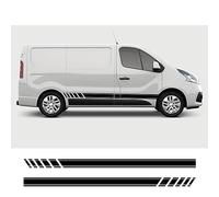 Autocollants de Bandes de Porte de Voiture, pour R=enault Trafic 3 2, pour Nissan NV300 Vauxhall Vivaro Camper Van Vinyl Decals Accessoires