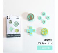Autocollants De Bouton En Silicone Switch Lite, Capuchon À Bascule Switch Lite, Capuchon De Touche À Direction Croisée Accessoires Compatibles-Ensemble De Boutons En Silicone Lite - Kingdom Lumino